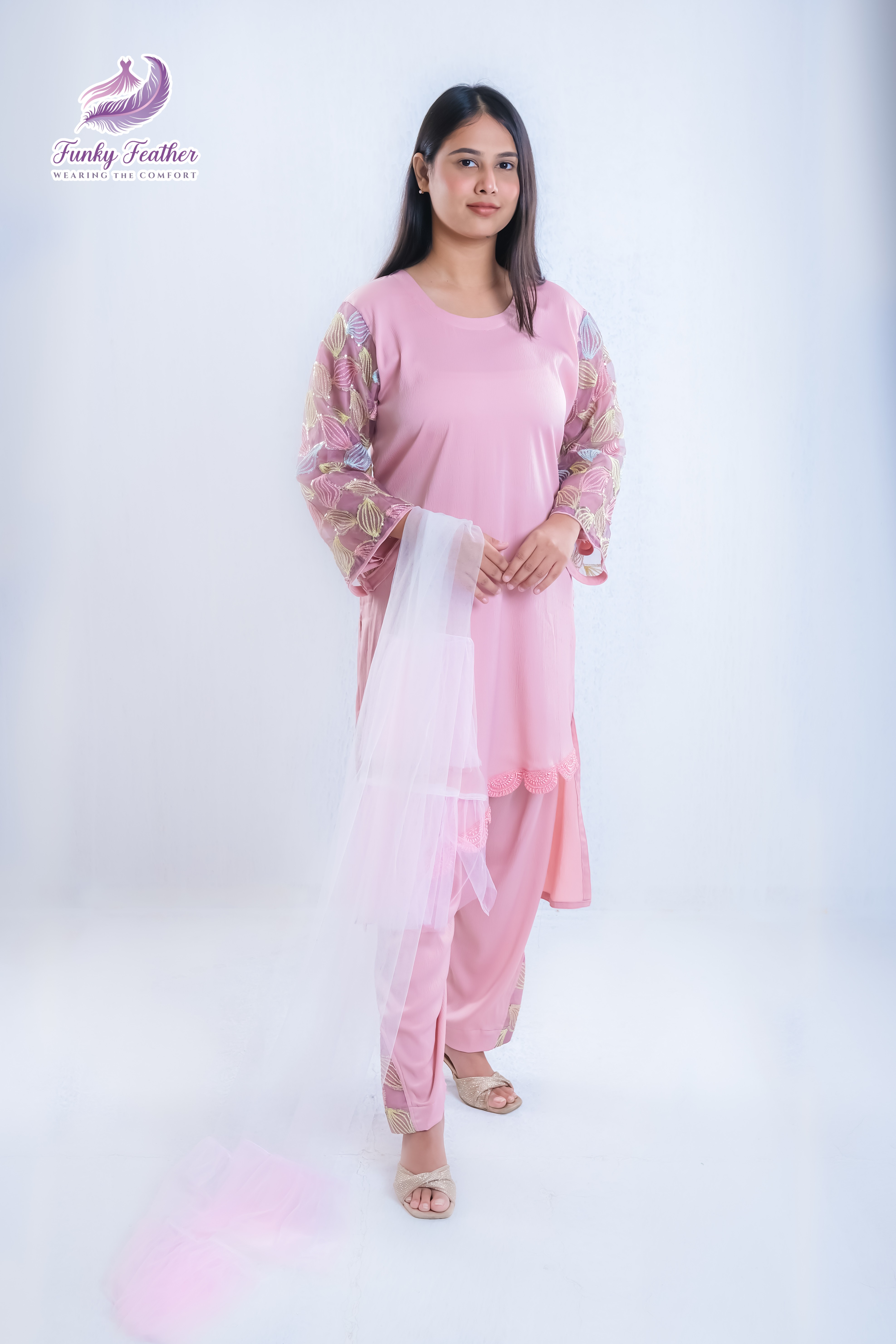 Women's 3 pieces (Mauve Pink)
